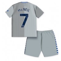 Maglie da calcio Everton Dwight McNeil #7 Terza Maglia Bambino 2023-24 Manica Corta (+ Pantaloni corti)